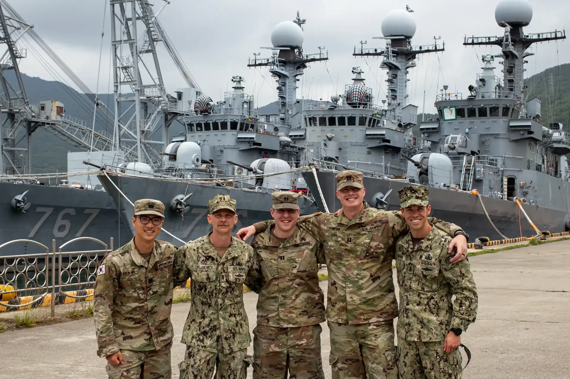 Chinahae Joint Navy Base Group Photo